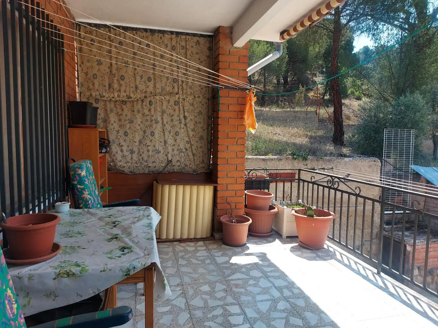 Terraza de Casa o chalet en venta en Navas del Rey con Aire acondicionado, Calefacción y Jardín privado