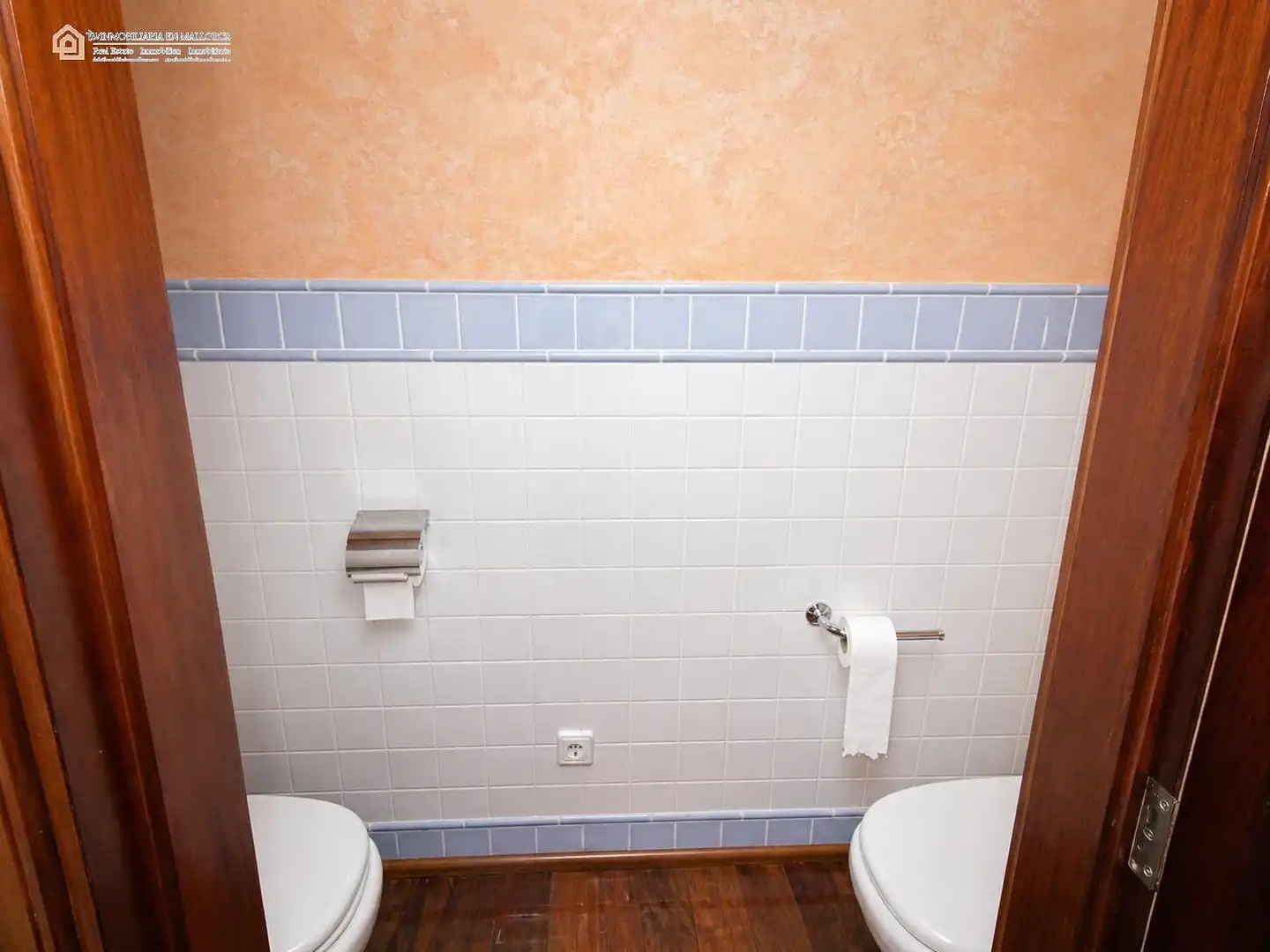 Badezimmer von Wohnung zum Verkauf in  Palma de Mallorca mit Heizung, Parkett und Terrasse