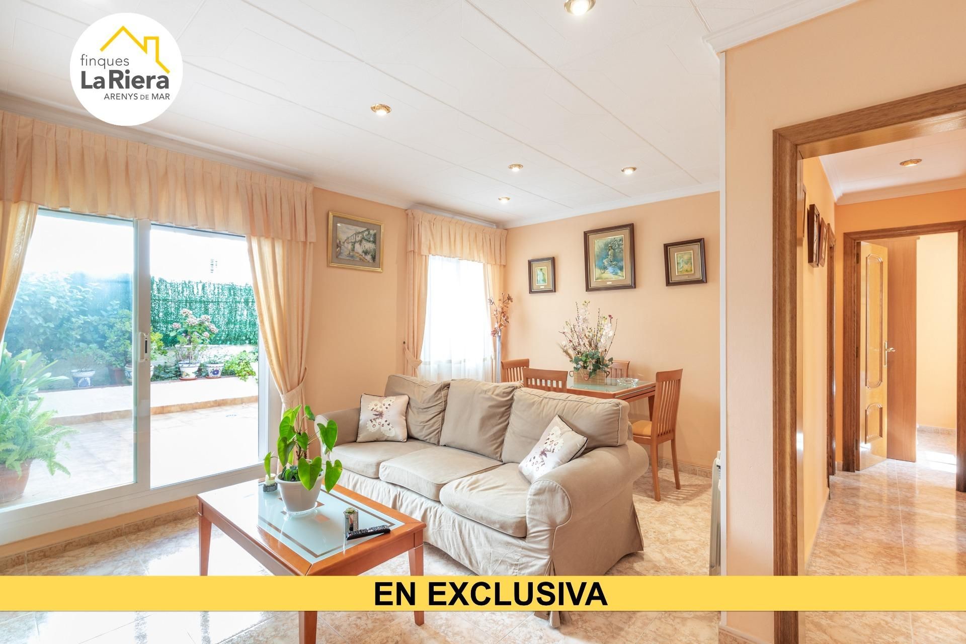 Living room of Flat for sale in Arenys de Munt  with Heating