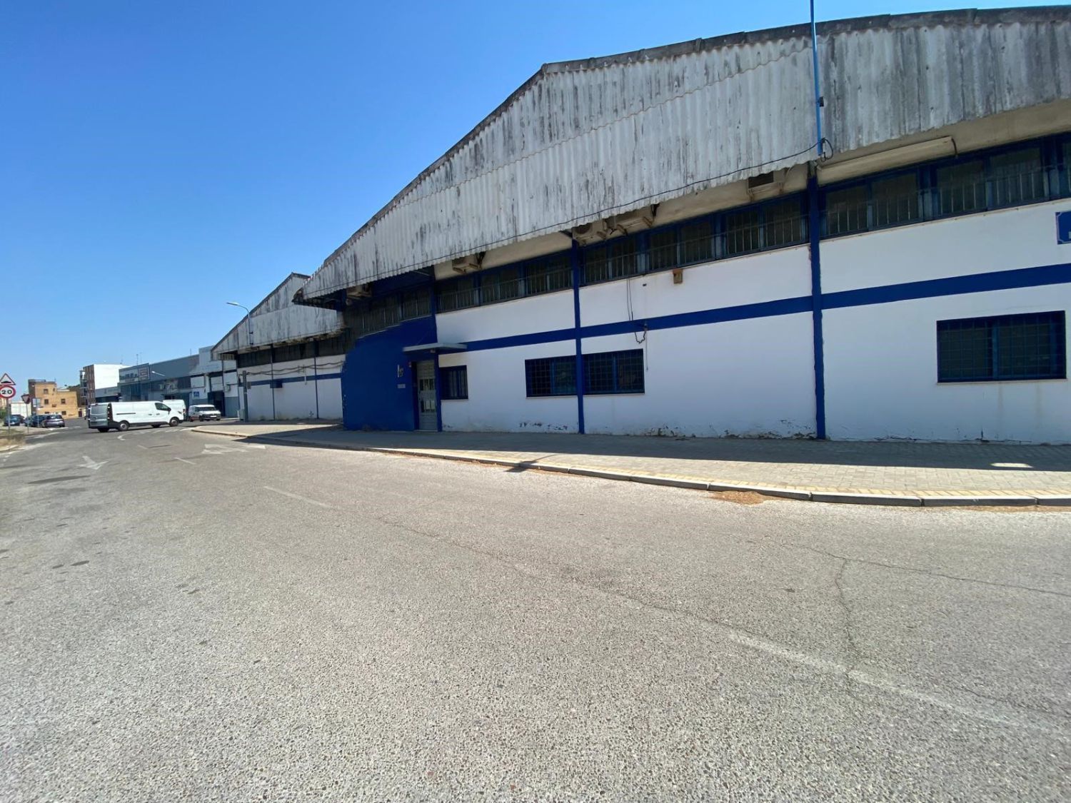 Exterior view of Industrial buildings for sale in  Sevilla Capital