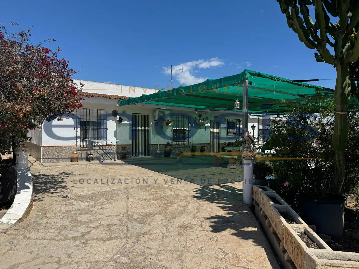 Vista exterior de Finca rústica en venda en Torre-Pacheco amb Aire condicionat