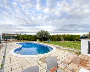 Swimming pool of Single-family semi-detached for sale in El Far d'Empordà  with Heating, Terrace and Swimming Pool