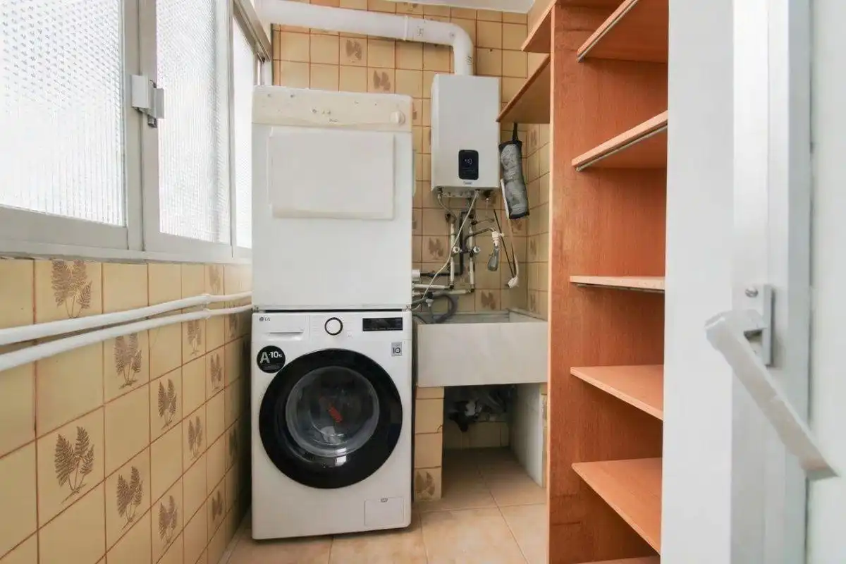 Kitchen of Flat for sale in La Pobla de Farnals  with Air Conditioner and Balcony