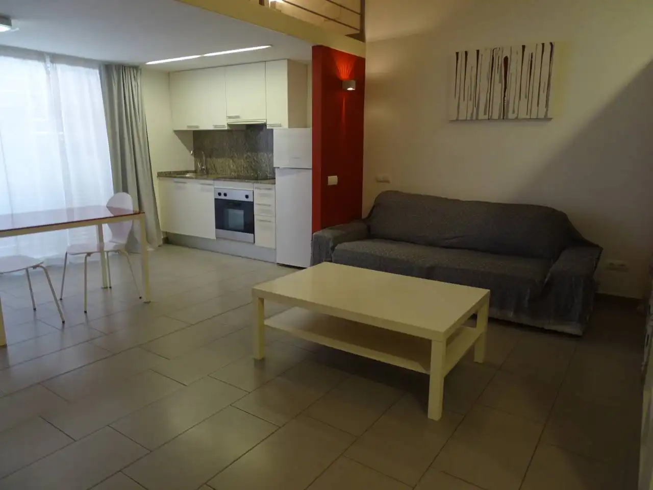 Living room of Flat for rent in Tarragona  with Furnished