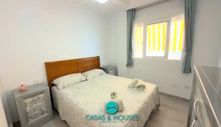 Bedroom of Apartments for sale in La Manga del Mar Menor  with Air Conditioner, Heating and Terrace