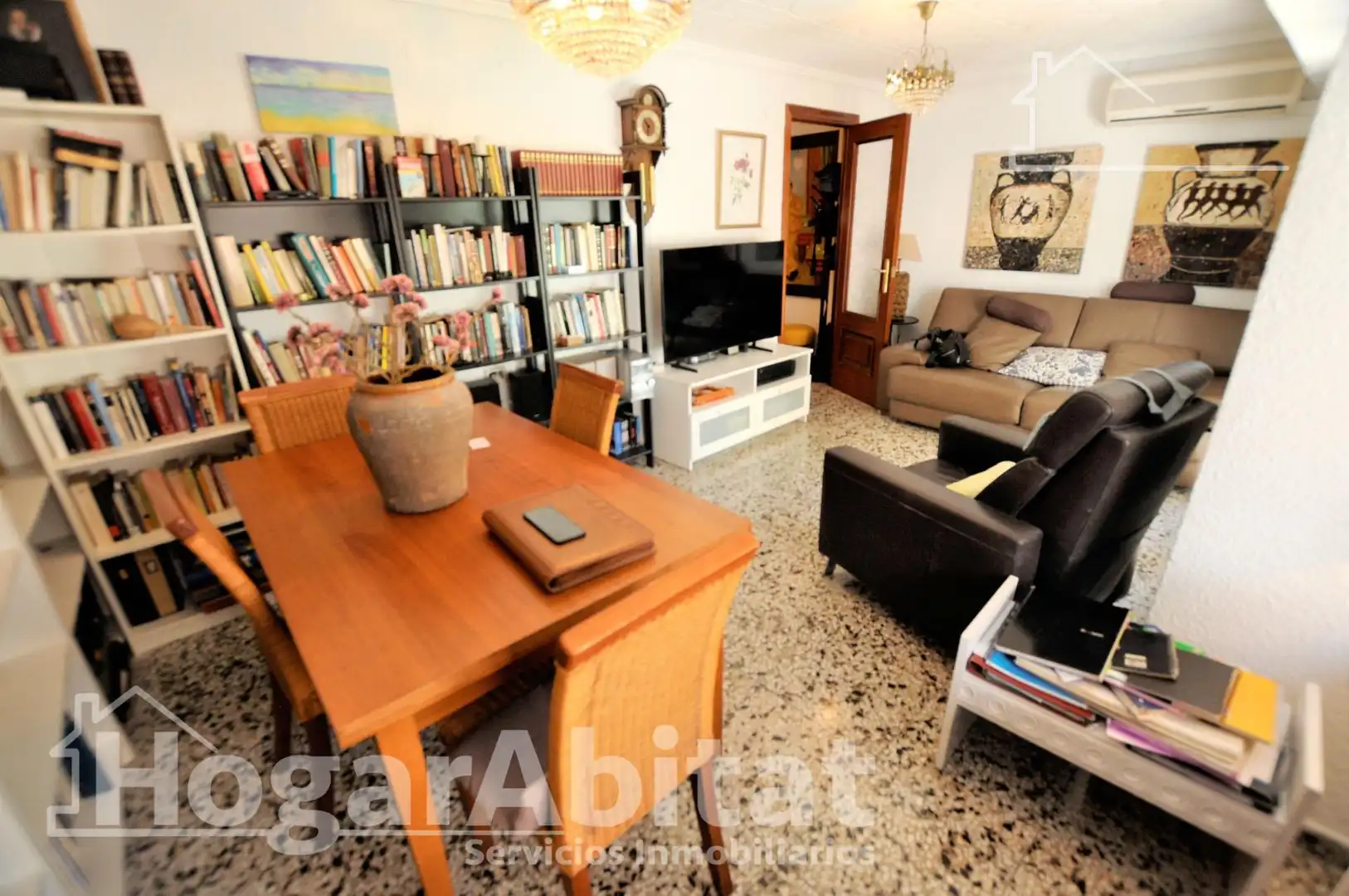 Sala d'estar de Pis en venda en Xirivella amb Aire condicionat, Calefacció i Traster