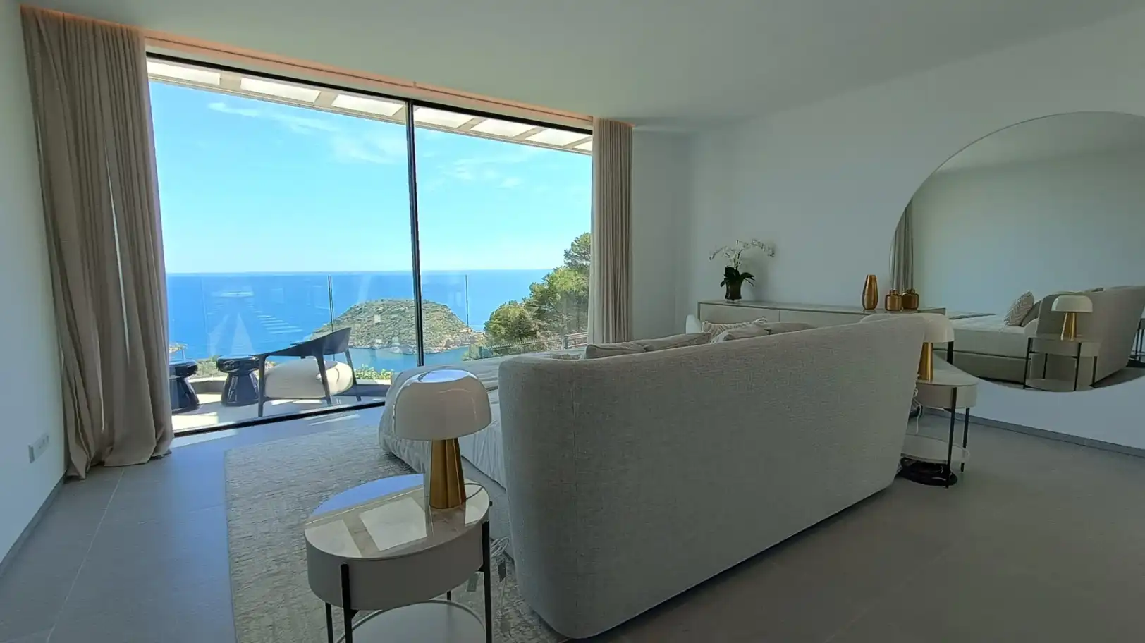 Sala d'estar de Casa o xalet en venda en Jávea / Xàbia amb Aire condicionat, Calefacció i Jardí privat