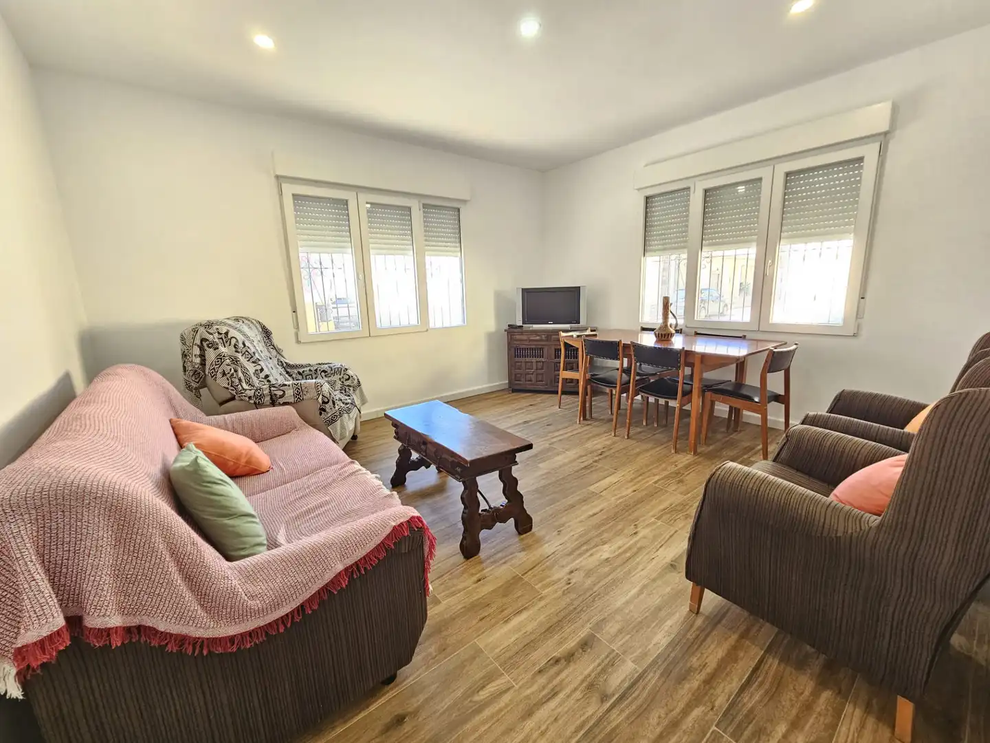 Sala d'estar de Casa o xalet en venda en San Pedro del Pinatar amb Moblat