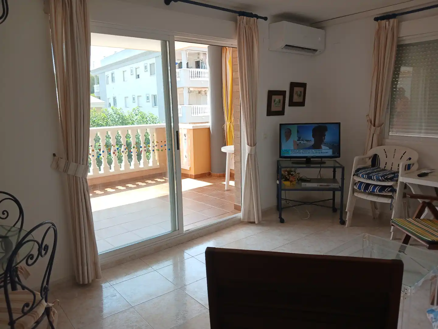Wohnzimmer von Wohnungen zum Verkauf in Moncofa mit Heizung, Terrasse und Möbliert