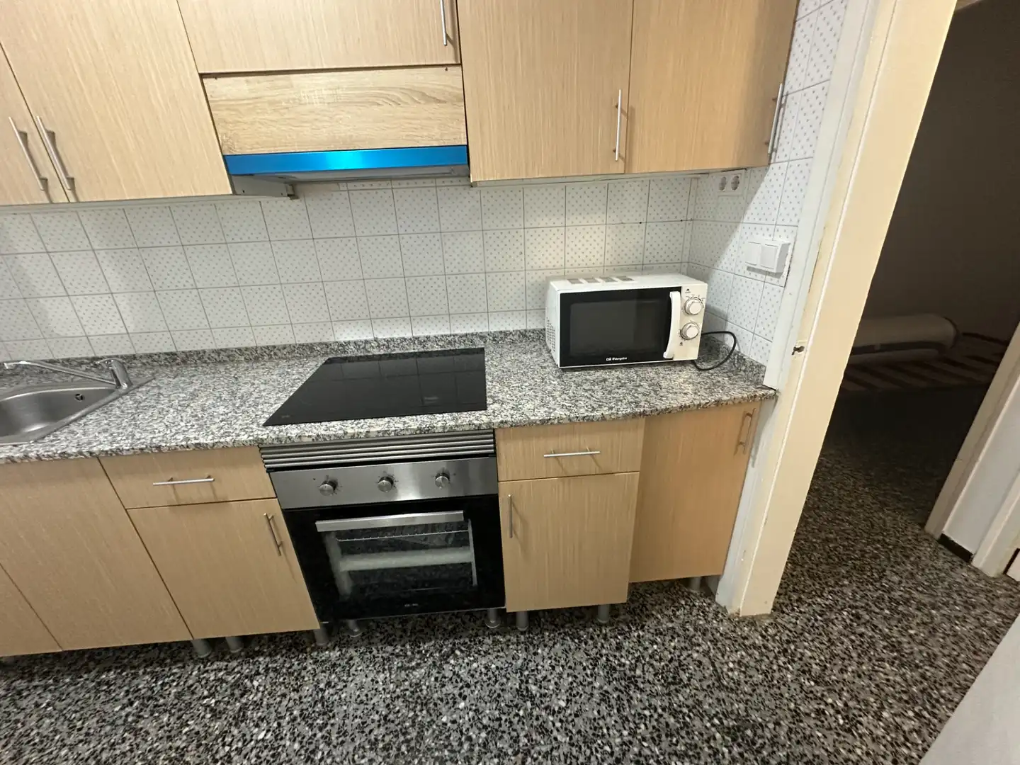 Kitchen of Flat for rent in Girona  with Furnished, Oven and Washing machine