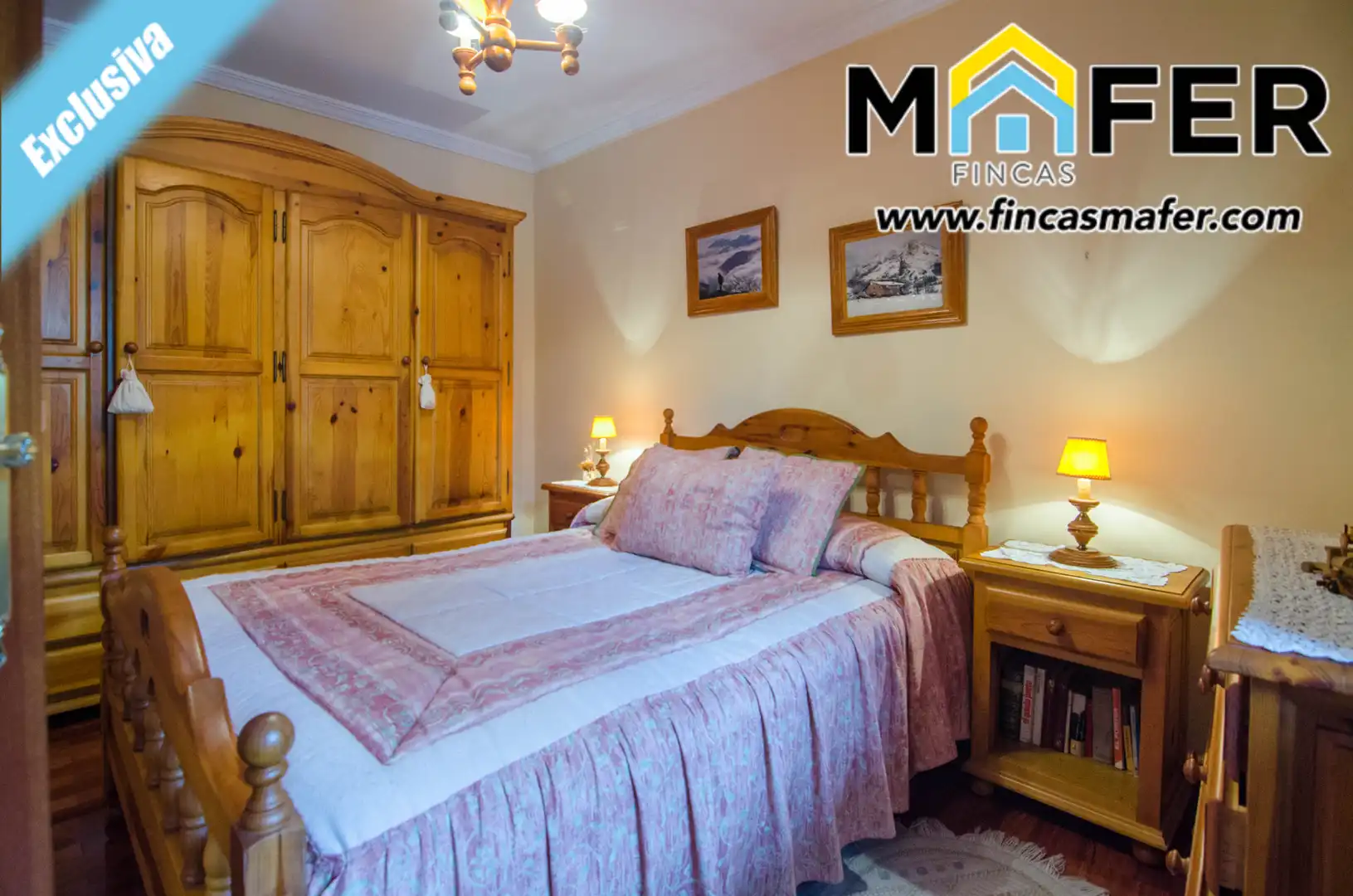 Habitación de Casa adosada en venta en Ruesga con Calefacción, Parquet y Balcón