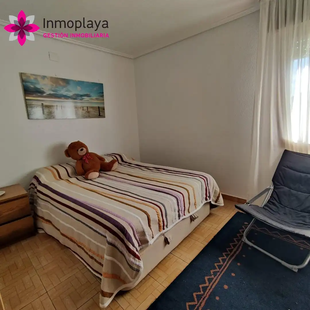 Schlafzimmer von Wohnung zum Verkauf in Noja mit Heizung, Terrasse und Möbliert