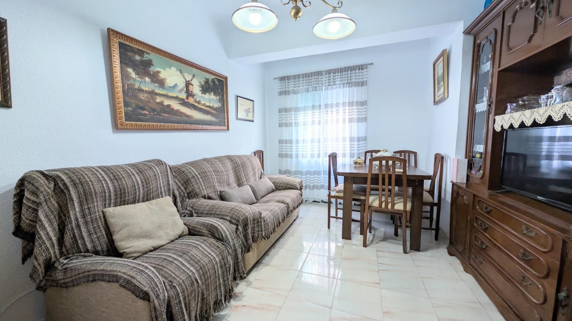 Living room of Flat for sale in Elche / Elx  with Balcony