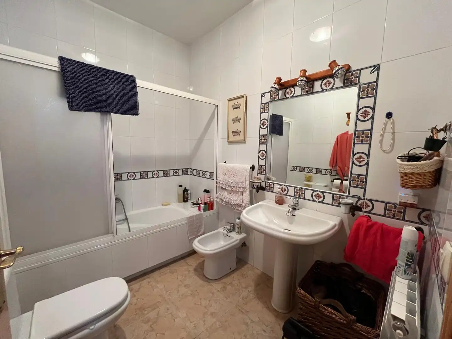 Baño de Casa o chalet en venta en Arenas de San Juan  con Aire acondicionado, Calefacción y Terraza