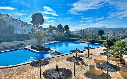 Piscina de Apartament en venda en Benitachell / El Poble Nou de Benitatxell amb Aire condicionat, Terrassa i Piscina