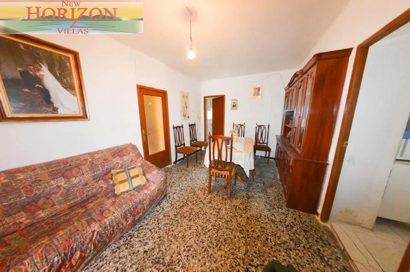 Sala d'estar de Casa o xalet en venda en Arboleas amb Calefacció, Jardí privat i Traster