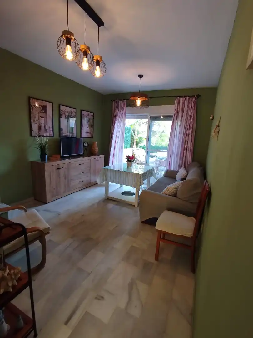 Sala de estar de Casa o chalet en venta en Islantilla con Jardín privado, Terraza y Trastero