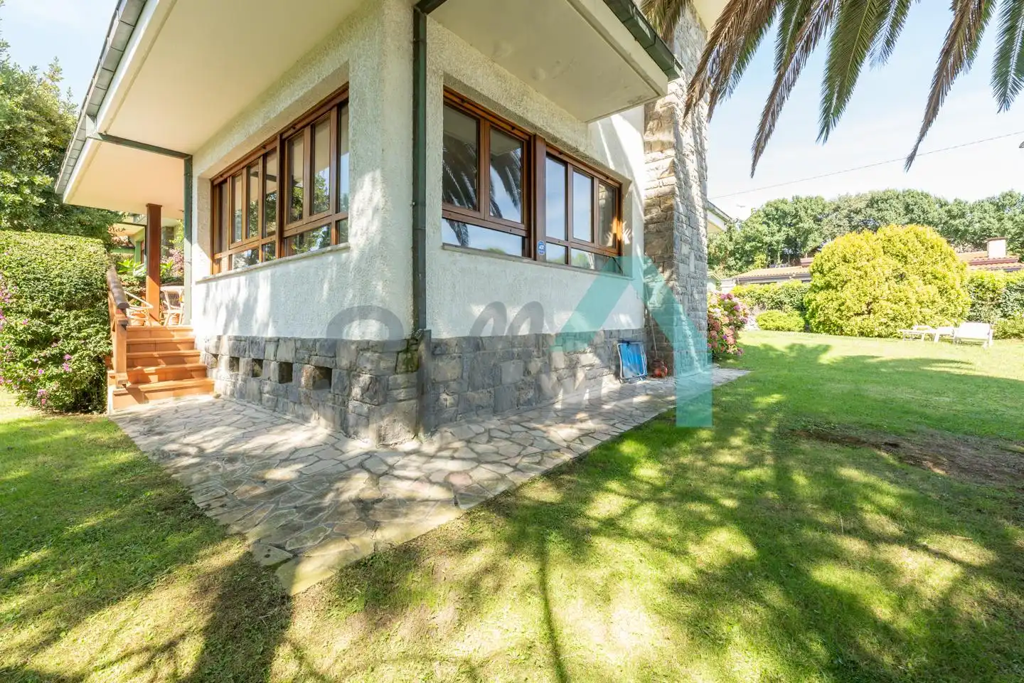 Garden of Detached homes for sale in Llanes  with Heating, Private garden and Parquet flooring