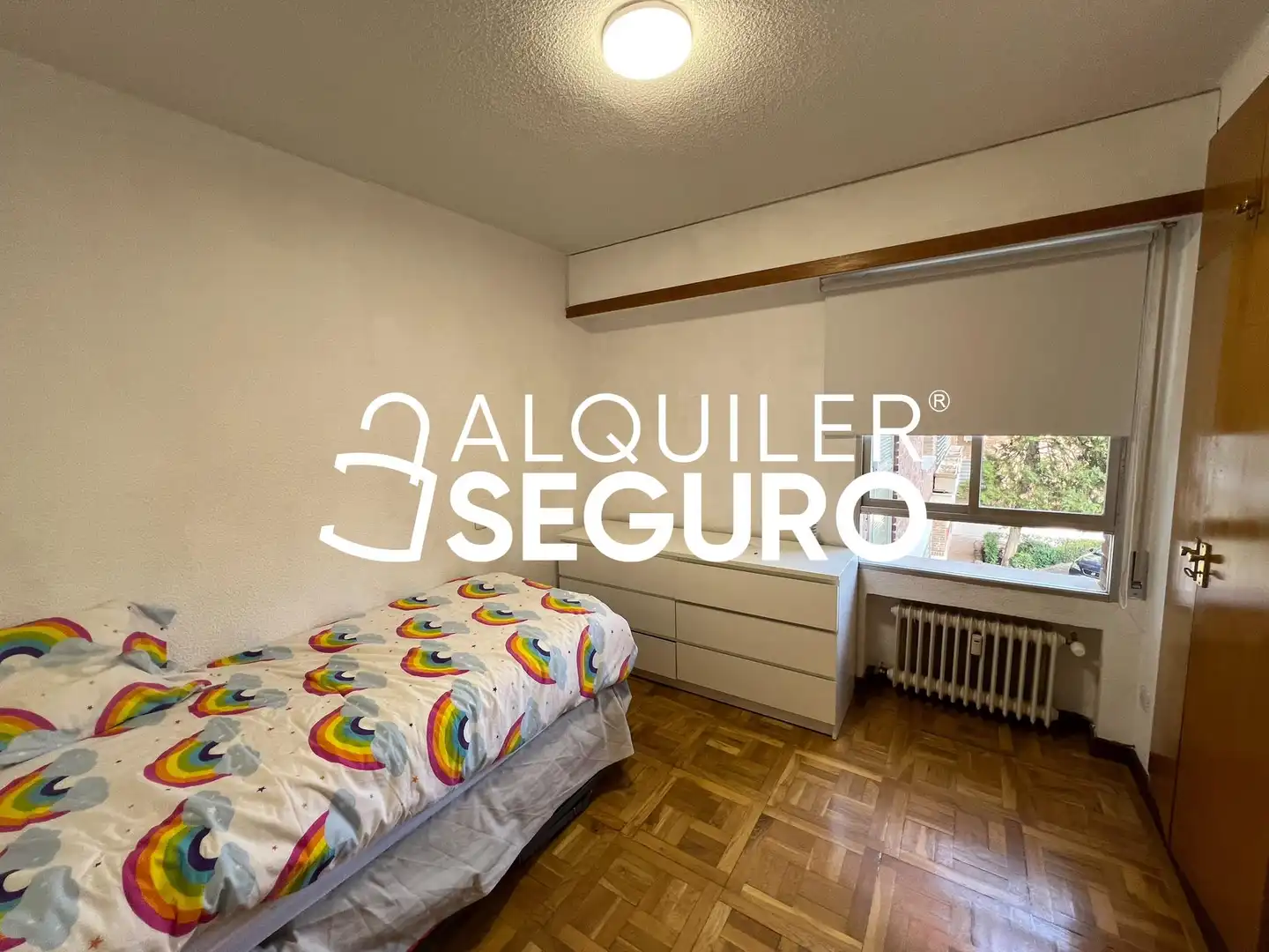 Habitación de Piso de alquiler en Madrid con Aire acondicionado, Calefacción y Terraza