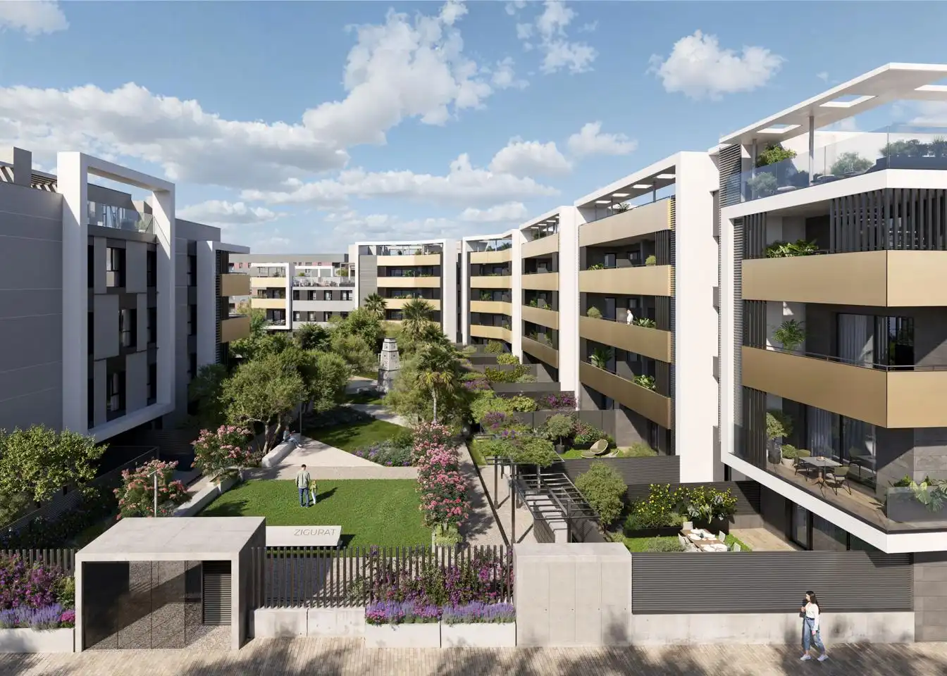 Vista exterior de Planta baixa en venda en Zaragoza amb Jardí privat, Terrassa i Traster