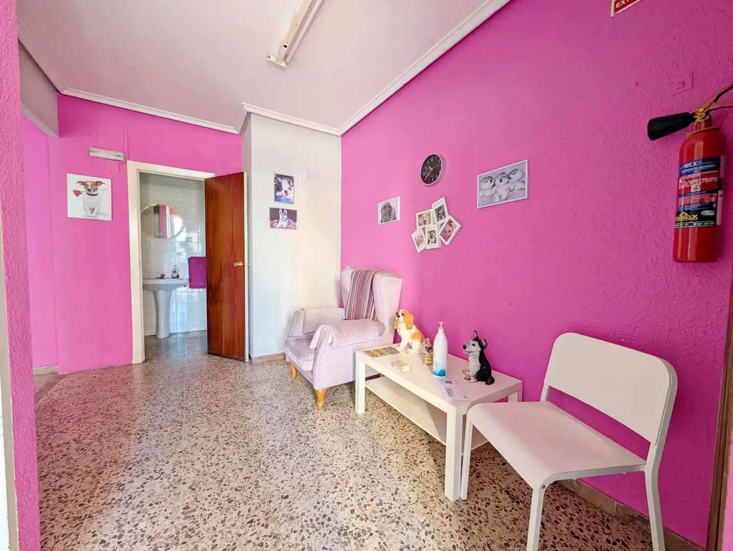 Schlafzimmer von Geschaftsraum zur Miete in Zaragoza mit Klimaanlage