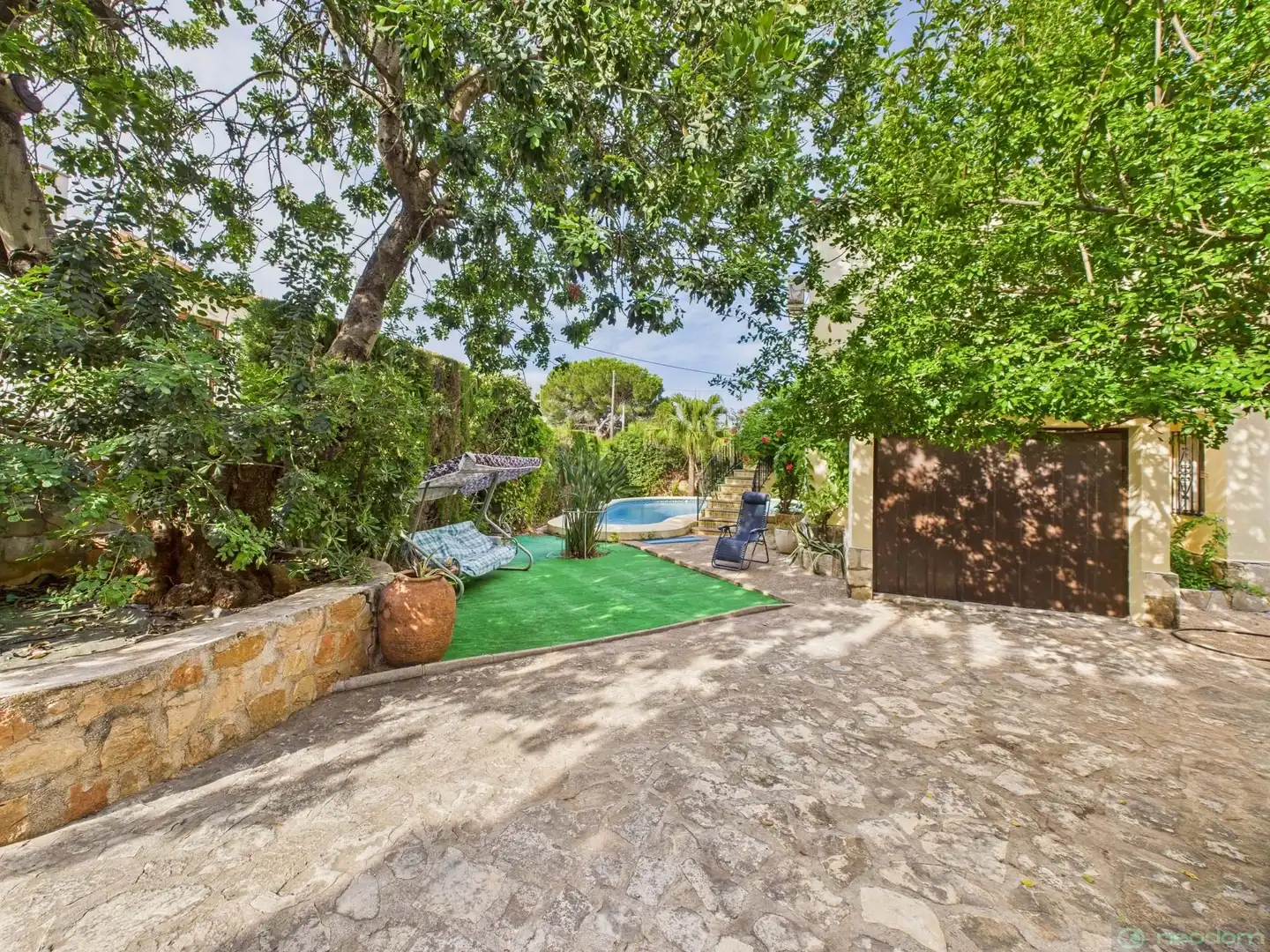 Garden of Houses for sale in Dénia