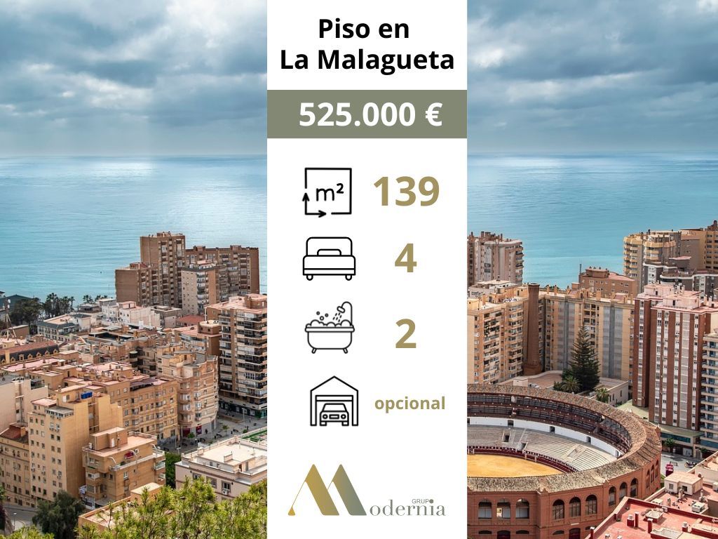 Vista exterior de Pis en venda en Málaga Capital