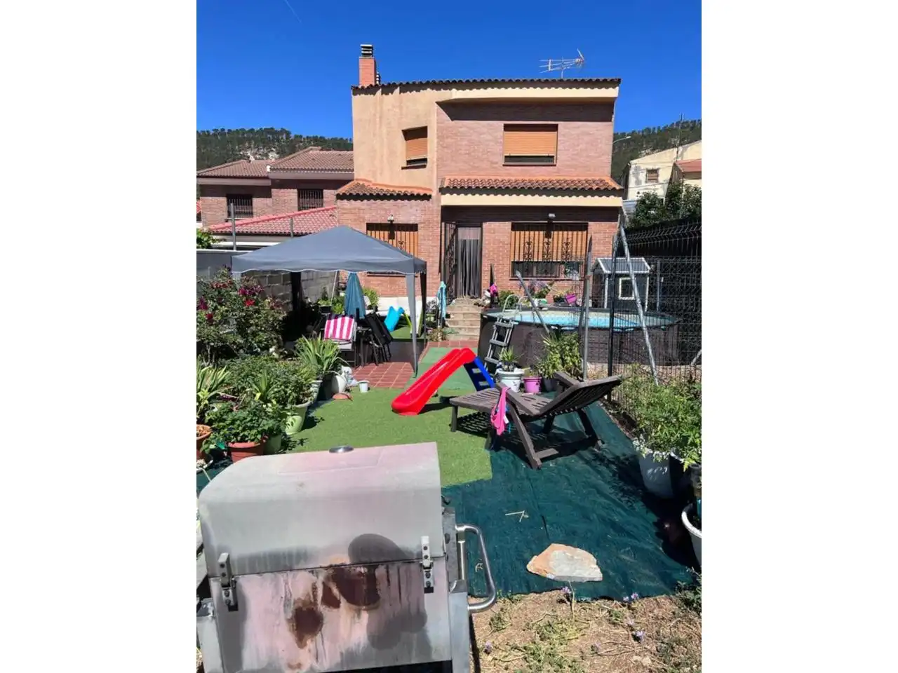 Garten von Haus oder Chalet zum Verkauf in Guadalajara mit Heizung, Privatgarten und Parkett