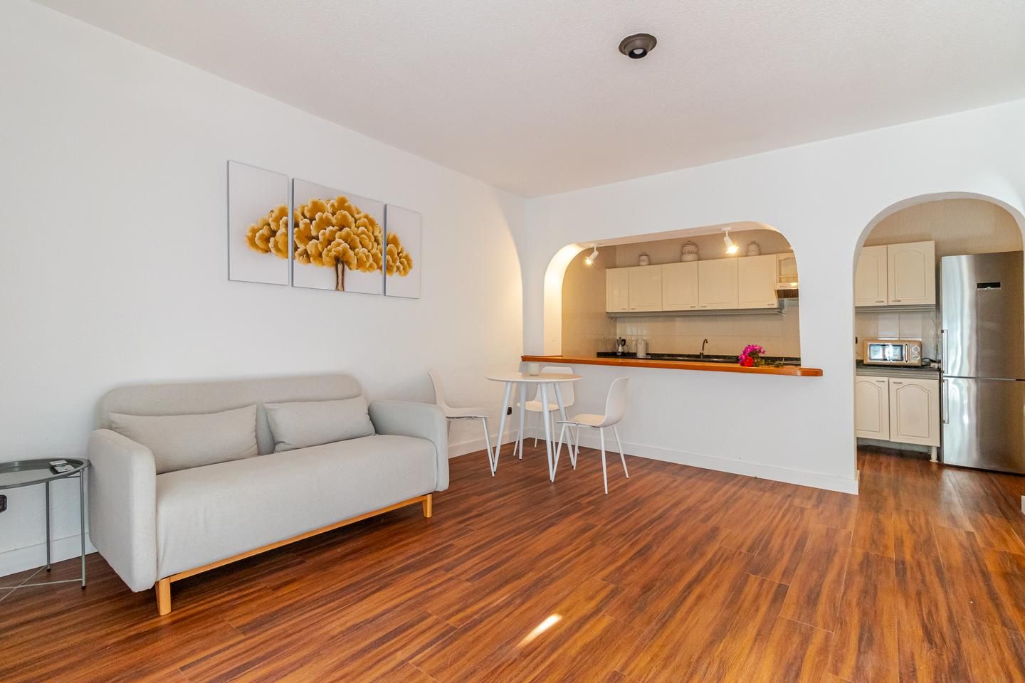 Sala d'estar de Apartament de lloguer en San Bartolomé de Tirajana amb Terrassa, Moblat i Internet
