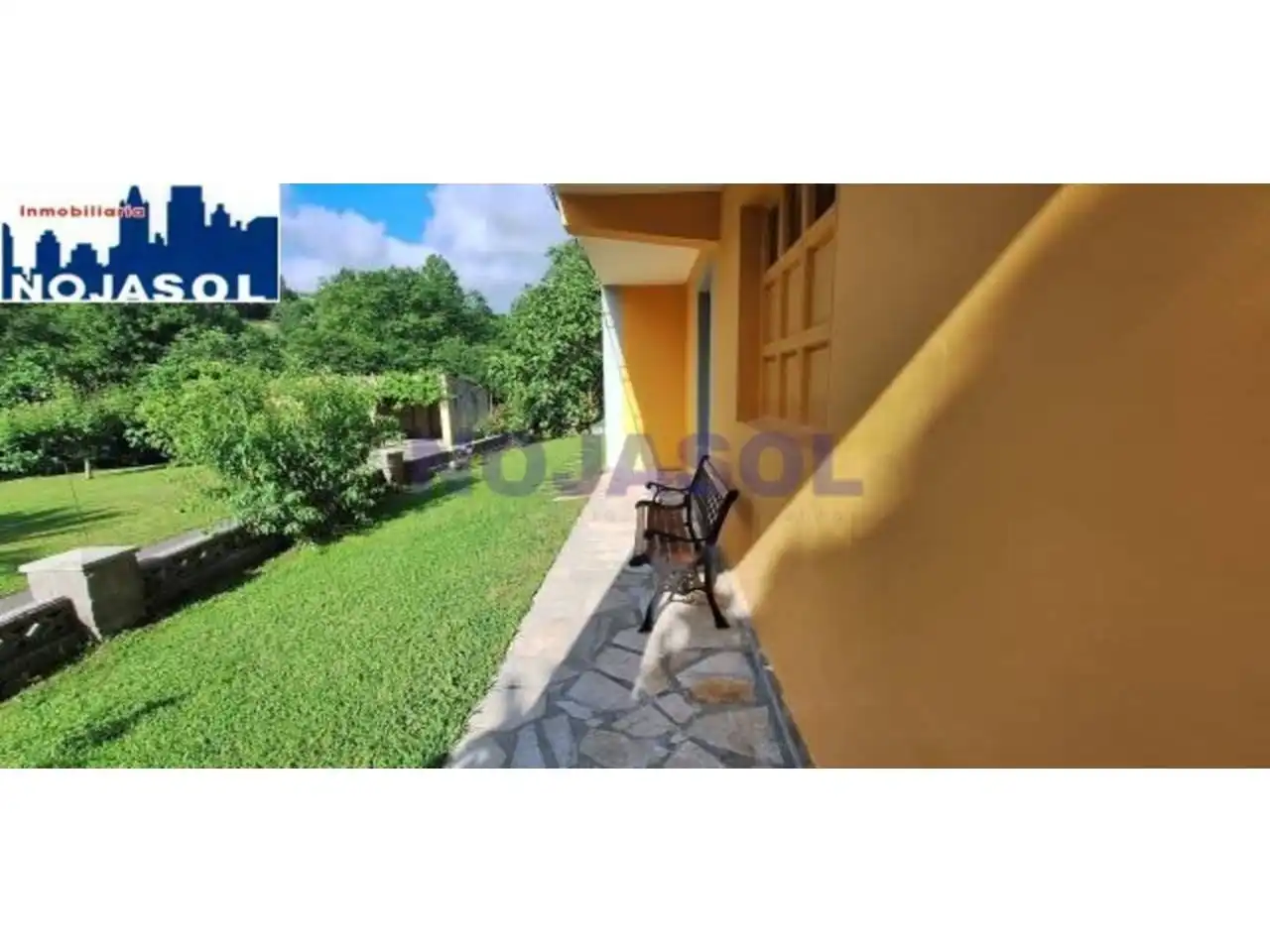 Außenansicht von Haus oder Chalet zur Miete in Hazas de Cesto mit Heizung, Privatgarten und Parkett