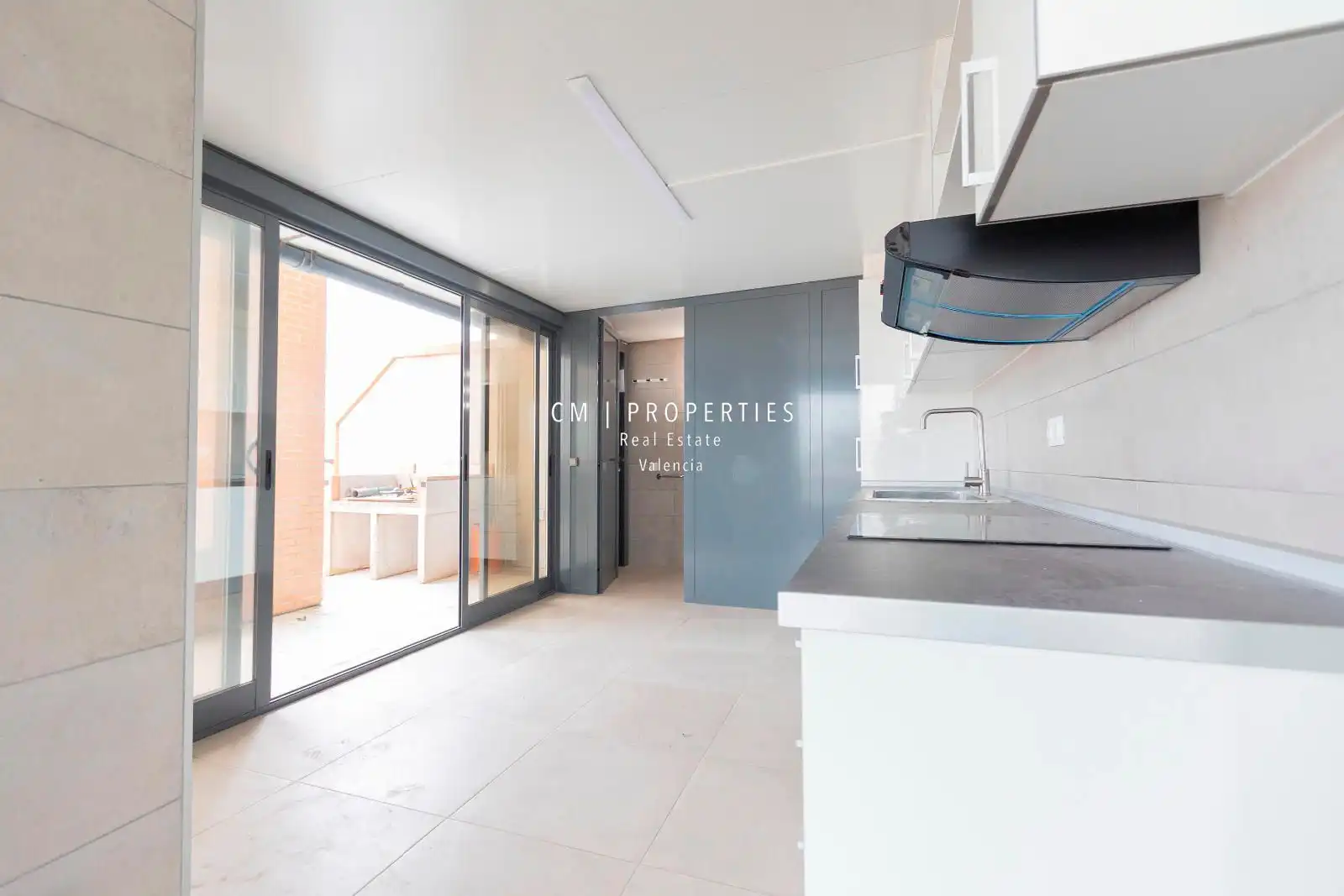 Cocina de Ático de alquiler en Alboraya con Aire acondicionado, Calefacción y Parquet