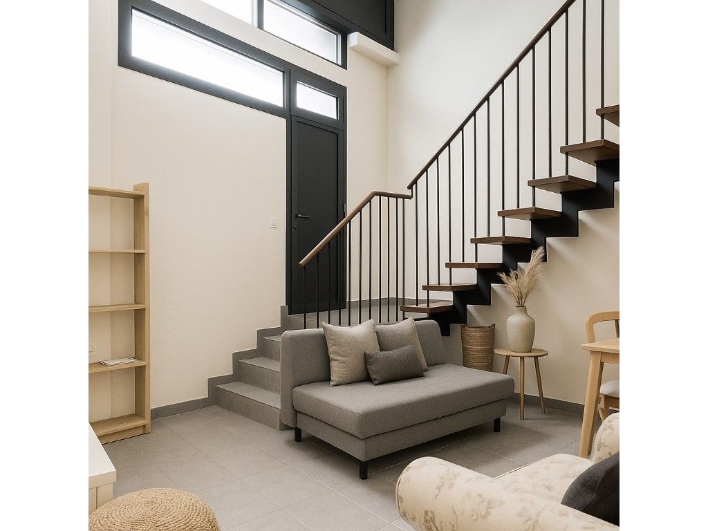 Living room of Flat to rent in  Barcelona Capital  with Furnished