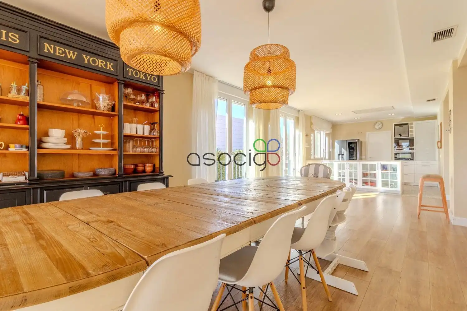 Dining room of Houses for sale in Cabanillas del Campo  with Air Conditioner, Heating and Storage room