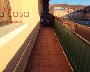 Terrasse von Wohnungen zum verkauf in San Cristóbal de Segovia mit Heizung, Privatgarten und Terrasse