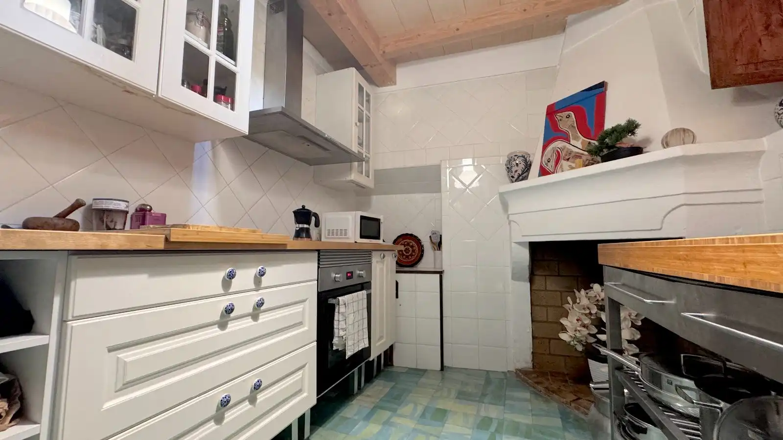 Kitchen of Detached homes for sale in Selva  with Air Conditioner, Heating and Terrace
