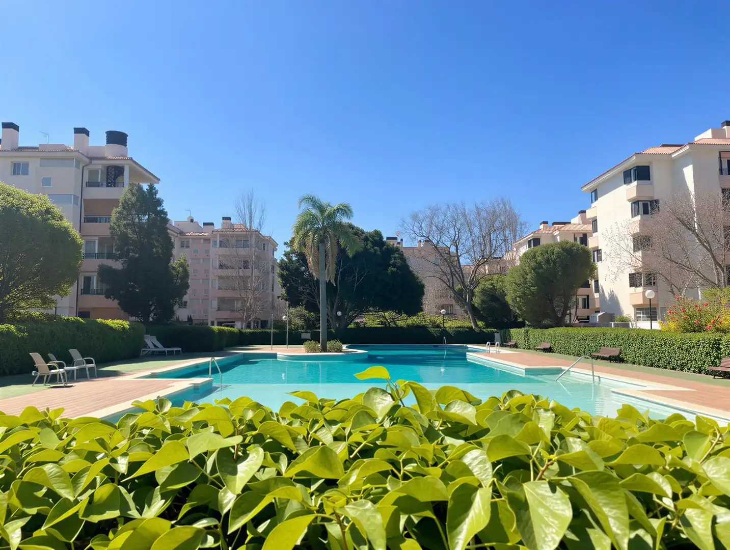 Piscina de Apartament de lloguer en  Palma de Mallorca amb Aire condicionat, Calefacció i Terrassa