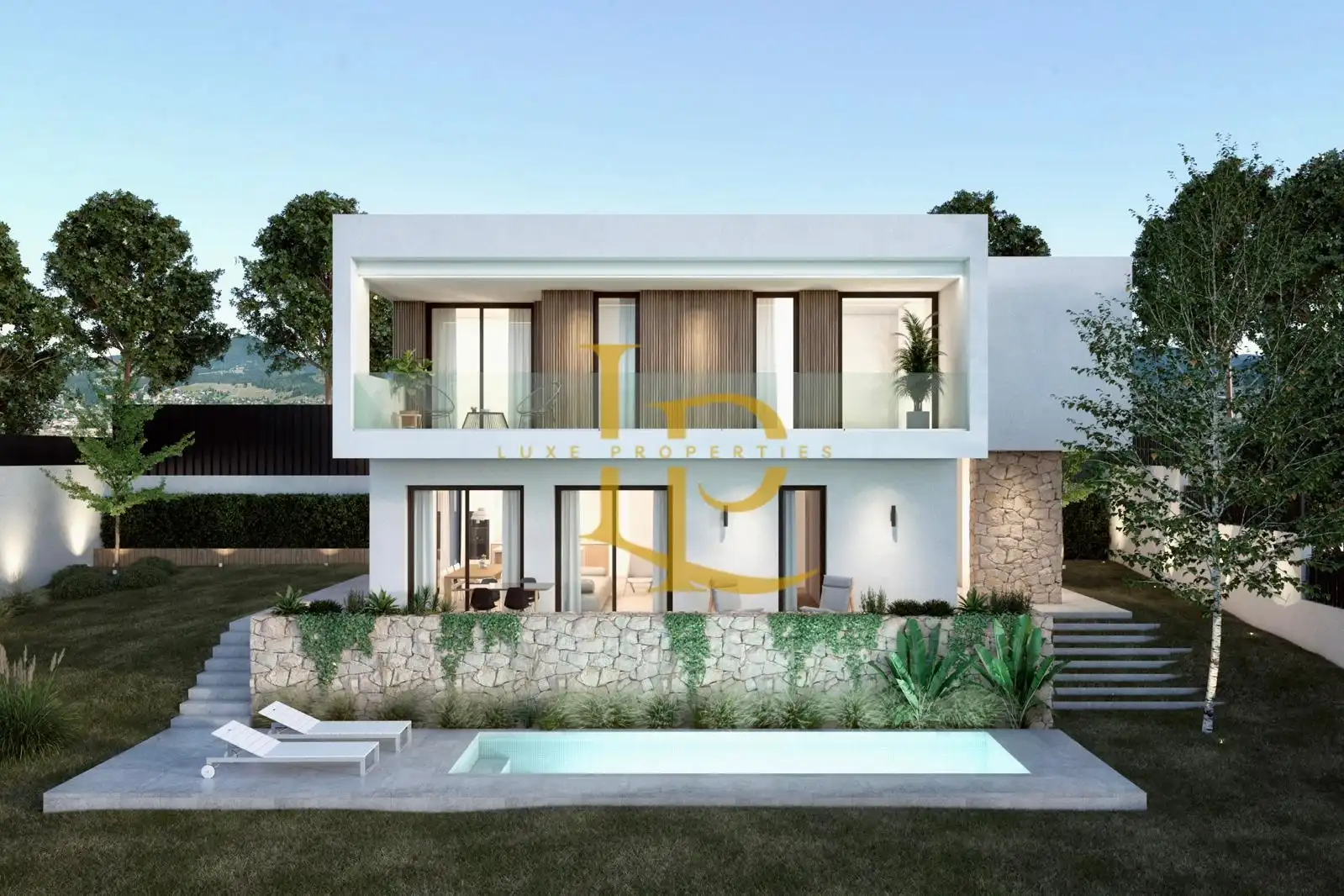 Vista exterior de Casa o xalet en venda en El Catllar  amb Calefacció, Jardí privat i Terrassa