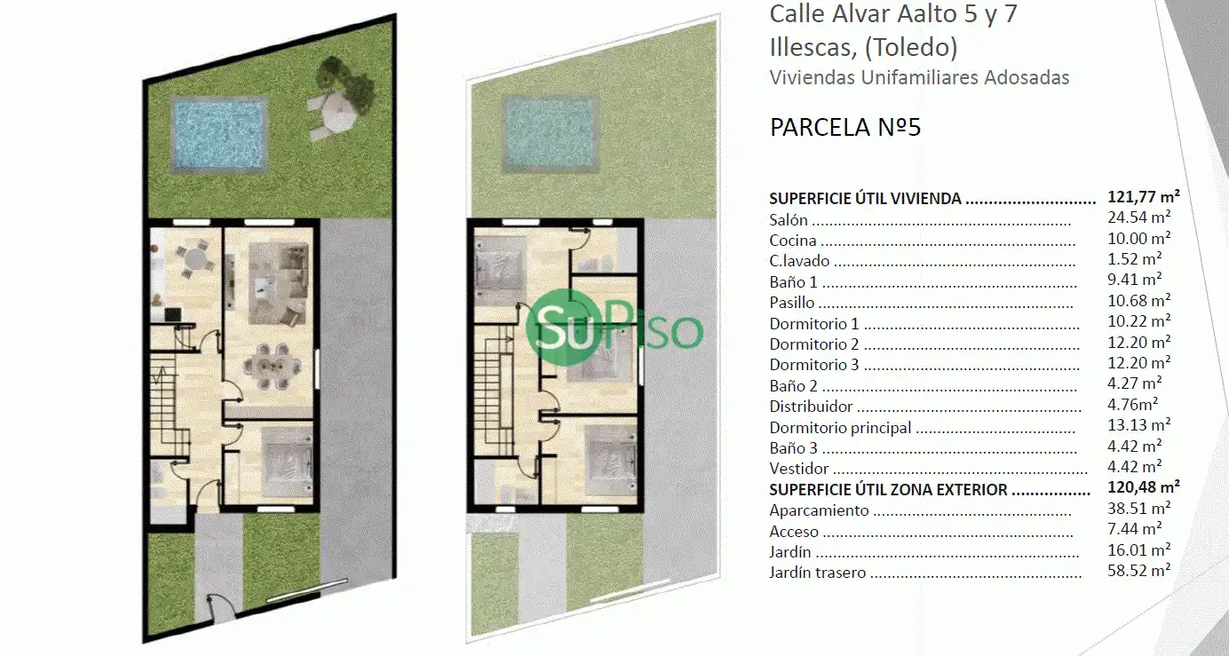 Casa amb jardí en venda a Calle Alvar Aalto 9, imagen 2