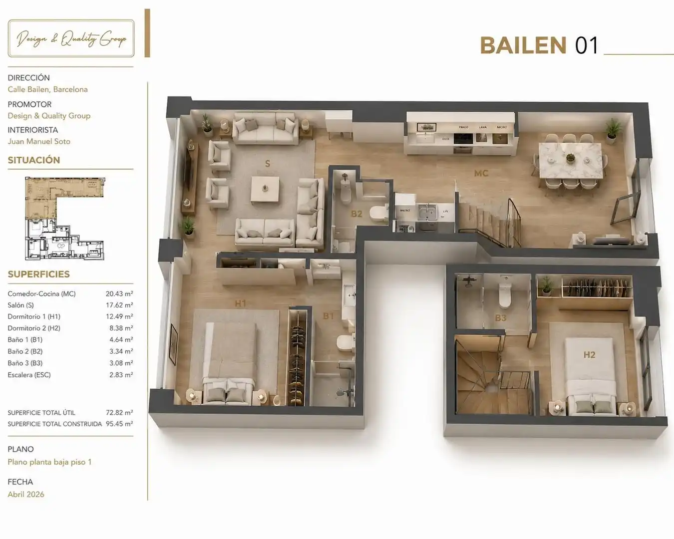 Appartamento con ascensore in vendita a Bailen, imagen 24