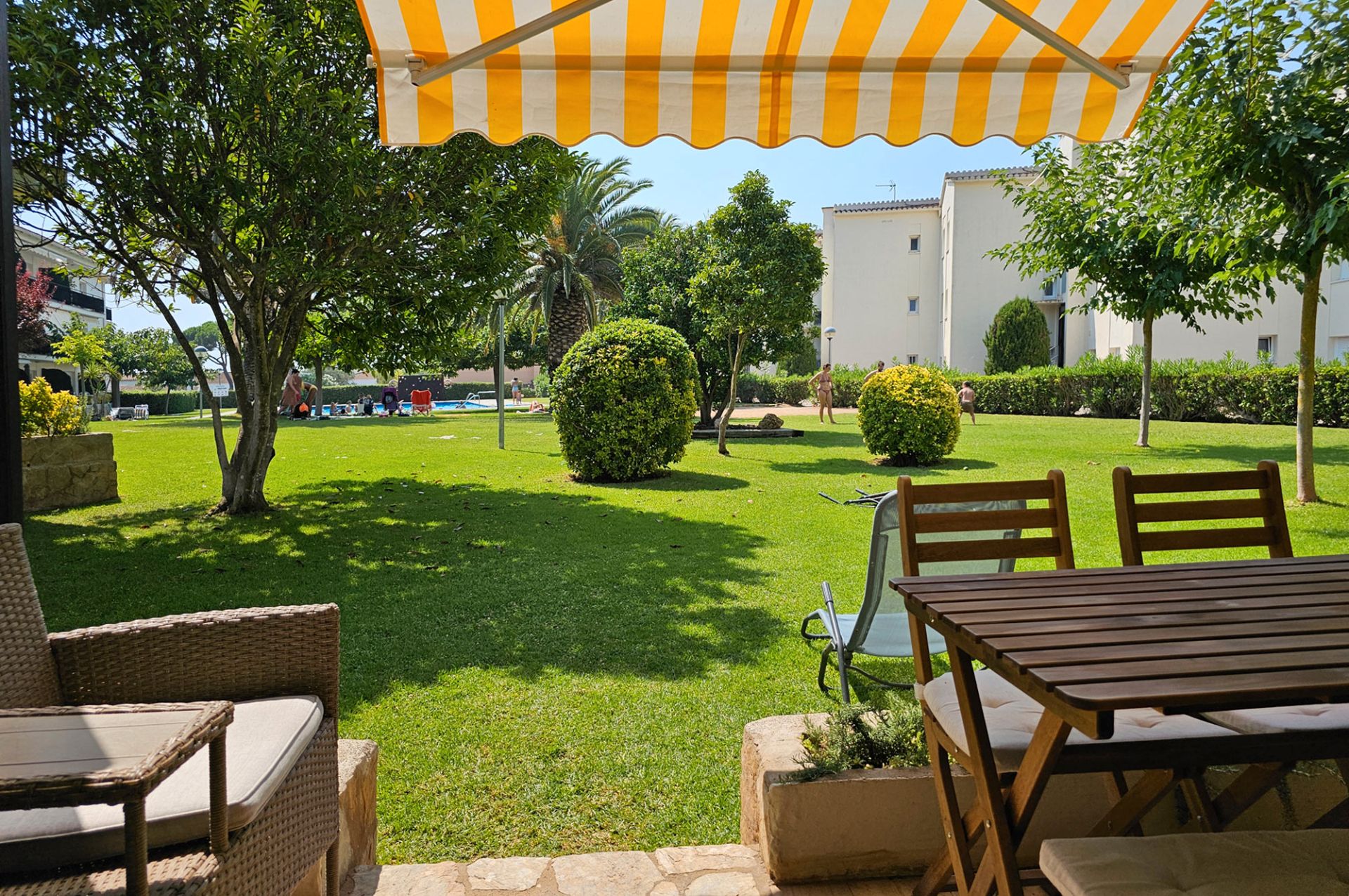 Garden of Apartment for sale in Palafrugell  with Heating, Terrace and Community pool