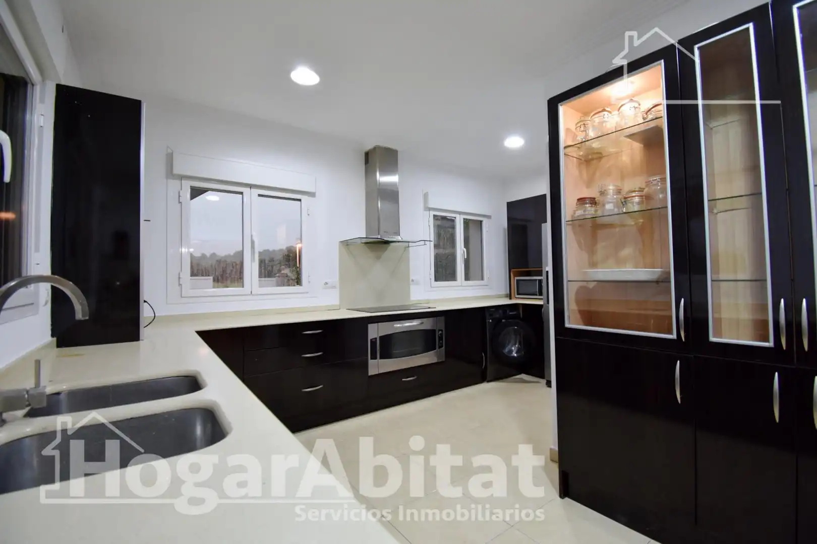 Cocina de Casa o chalet en venta en Beniarbeig con Aire acondicionado, Jardín privado y Terraza