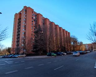 Exterior view of Flat to rent in  Madrid Capital  with Heating, Terrace and Washing machine