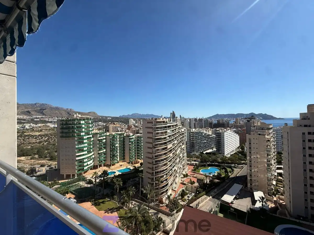 Exterior view of Flat for rent in Villajoyosa / La Vila Joiosa  with Air Conditioner, Heating and Private garden