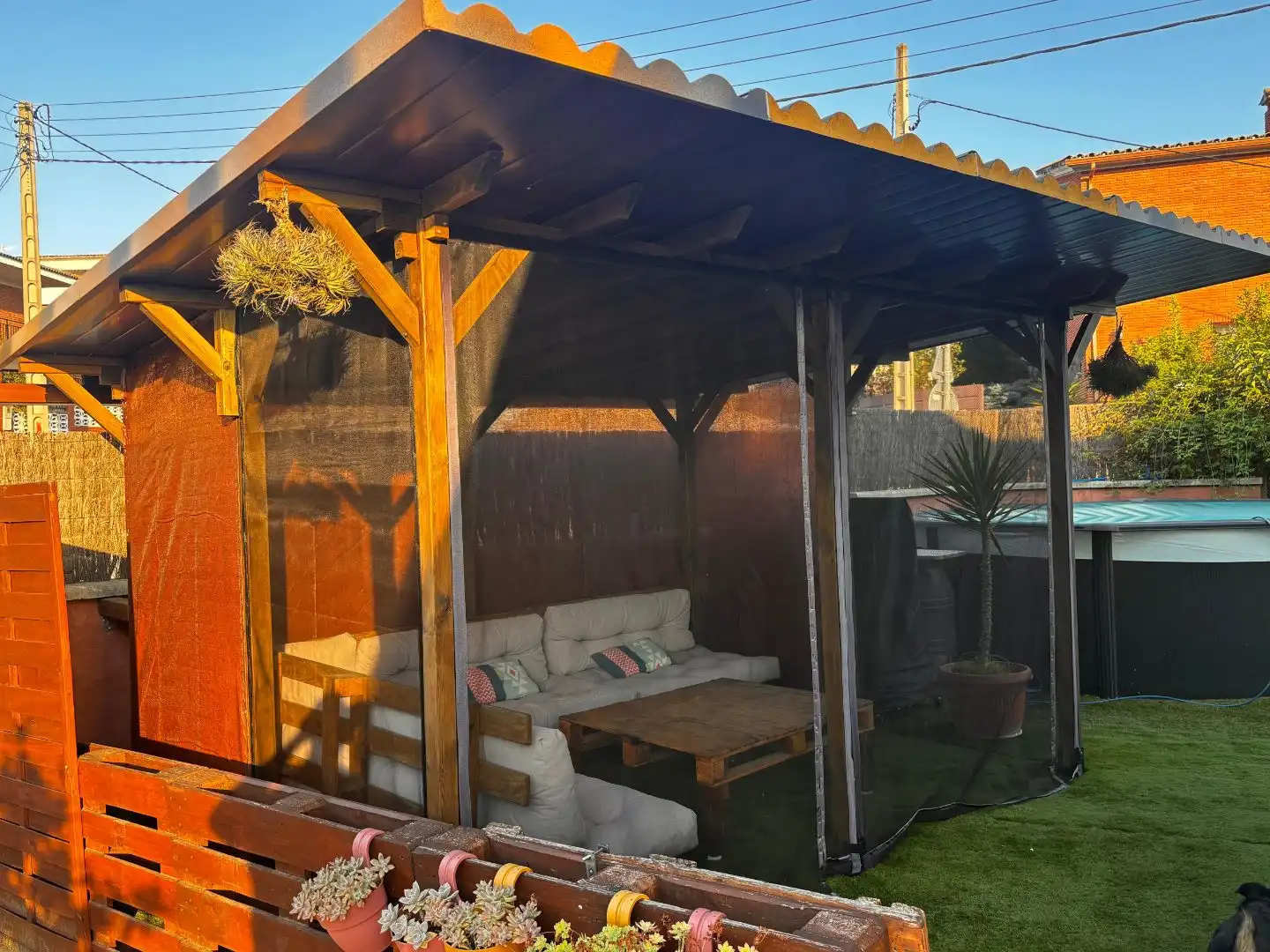 Terraza de Casa o chalet para compartir en Lliçà d'Amunt con Jardín privado, Terraza y Piscina