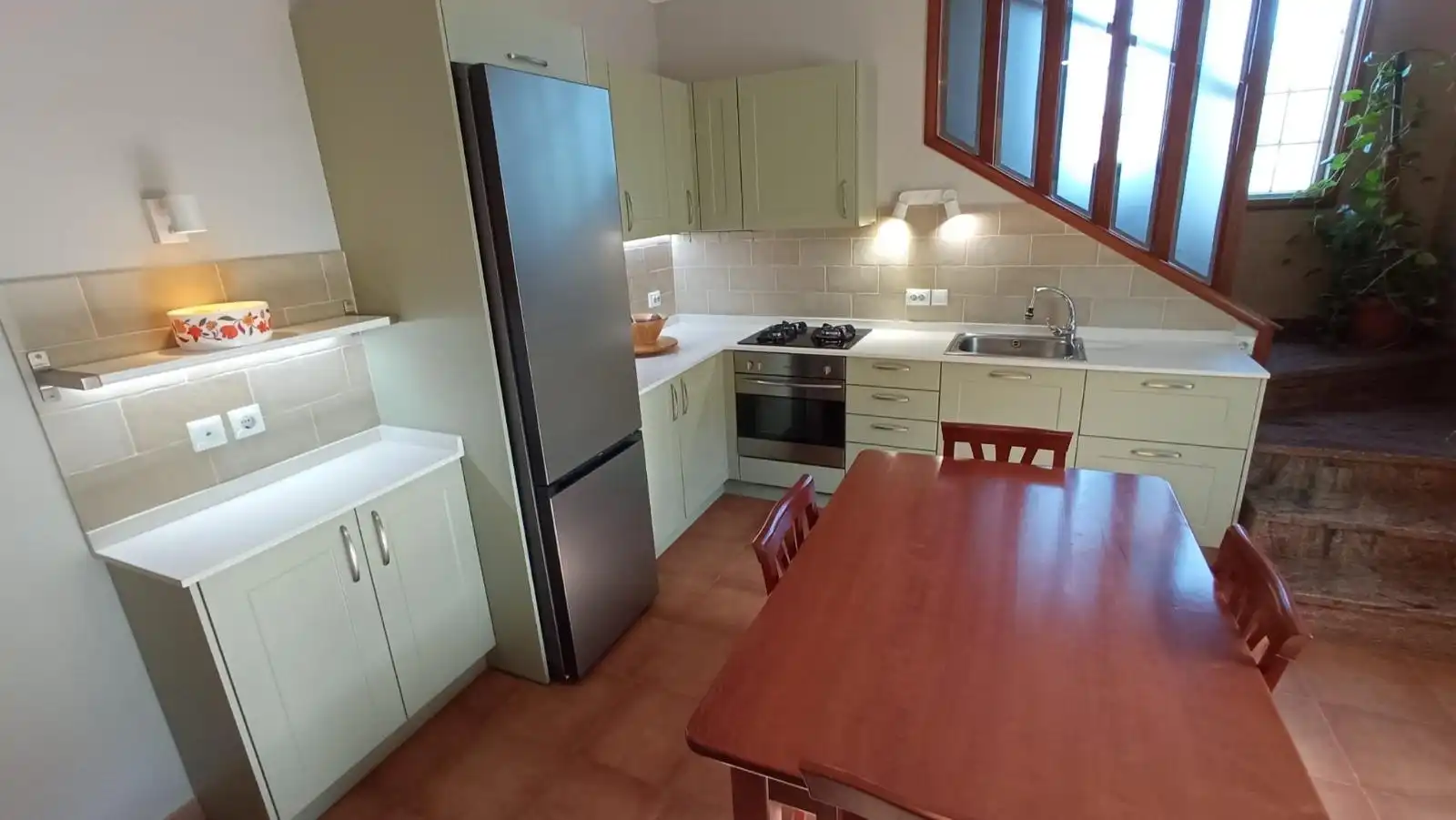 Cuina de Casa o xalet en venda en Santa Brígida amb Jardí privat, Terrassa i Traster