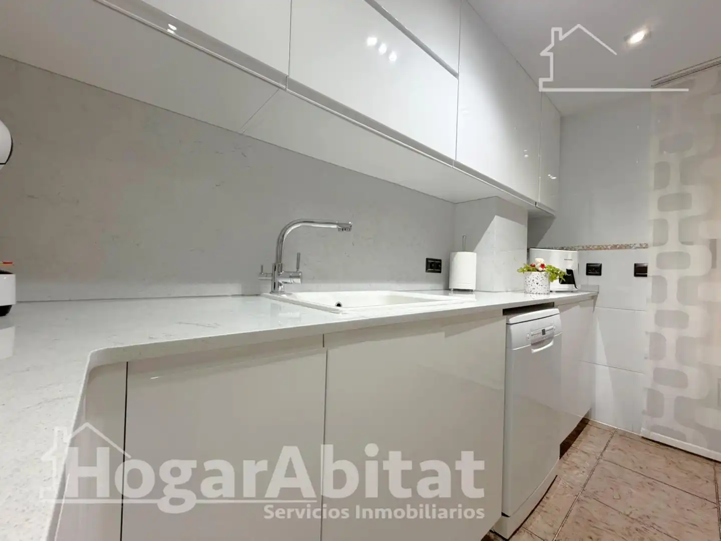 Kitchen of Flat for sale in Alboraya  with Air Conditioner, Heating and Terrace