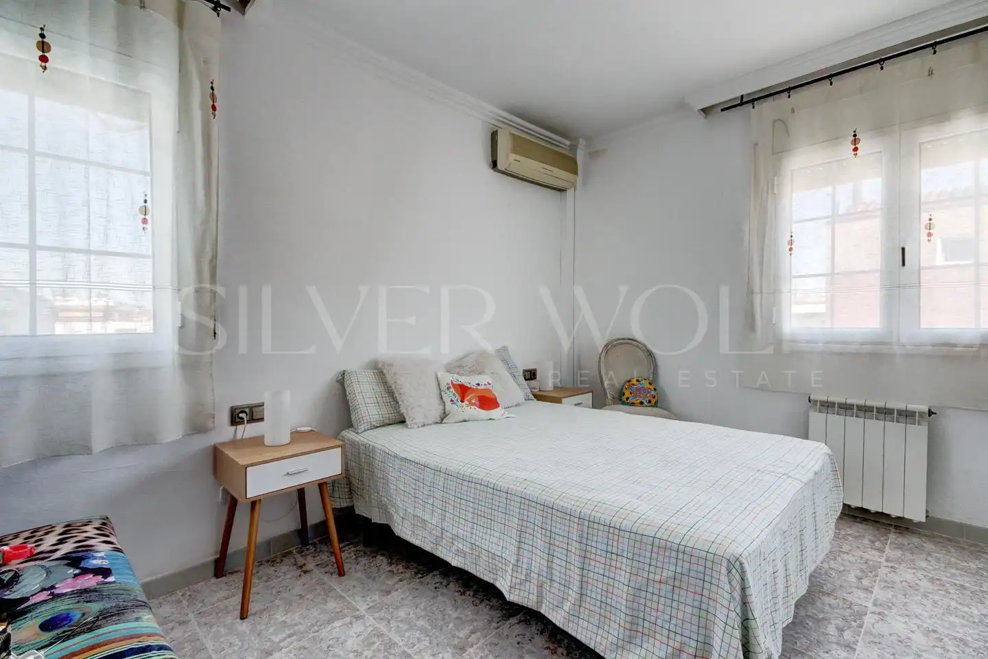 Schlafzimmer von Einfamilien-Reihenhaus zum Verkauf in Viladecans mit Heizung, Privatgarten und Terrasse