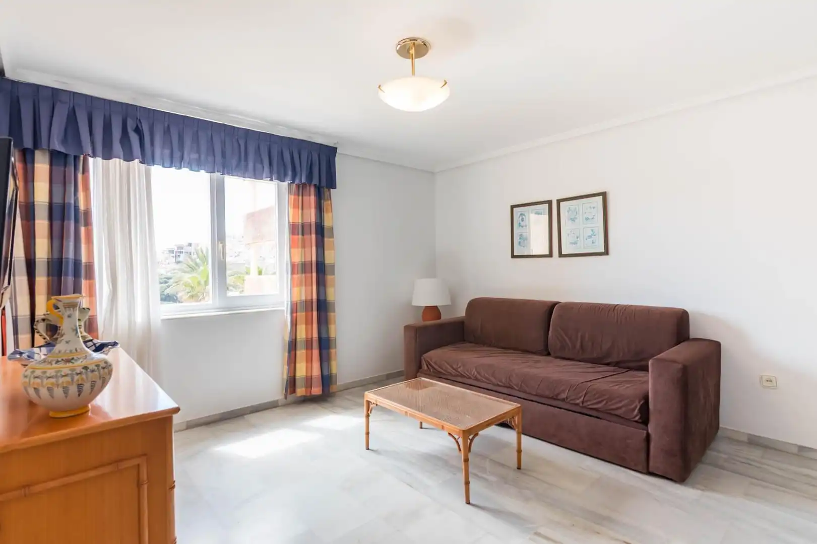 Living room of Flat for sale in La Manga del Mar Menor  with Heating, Private garden and Terrace
