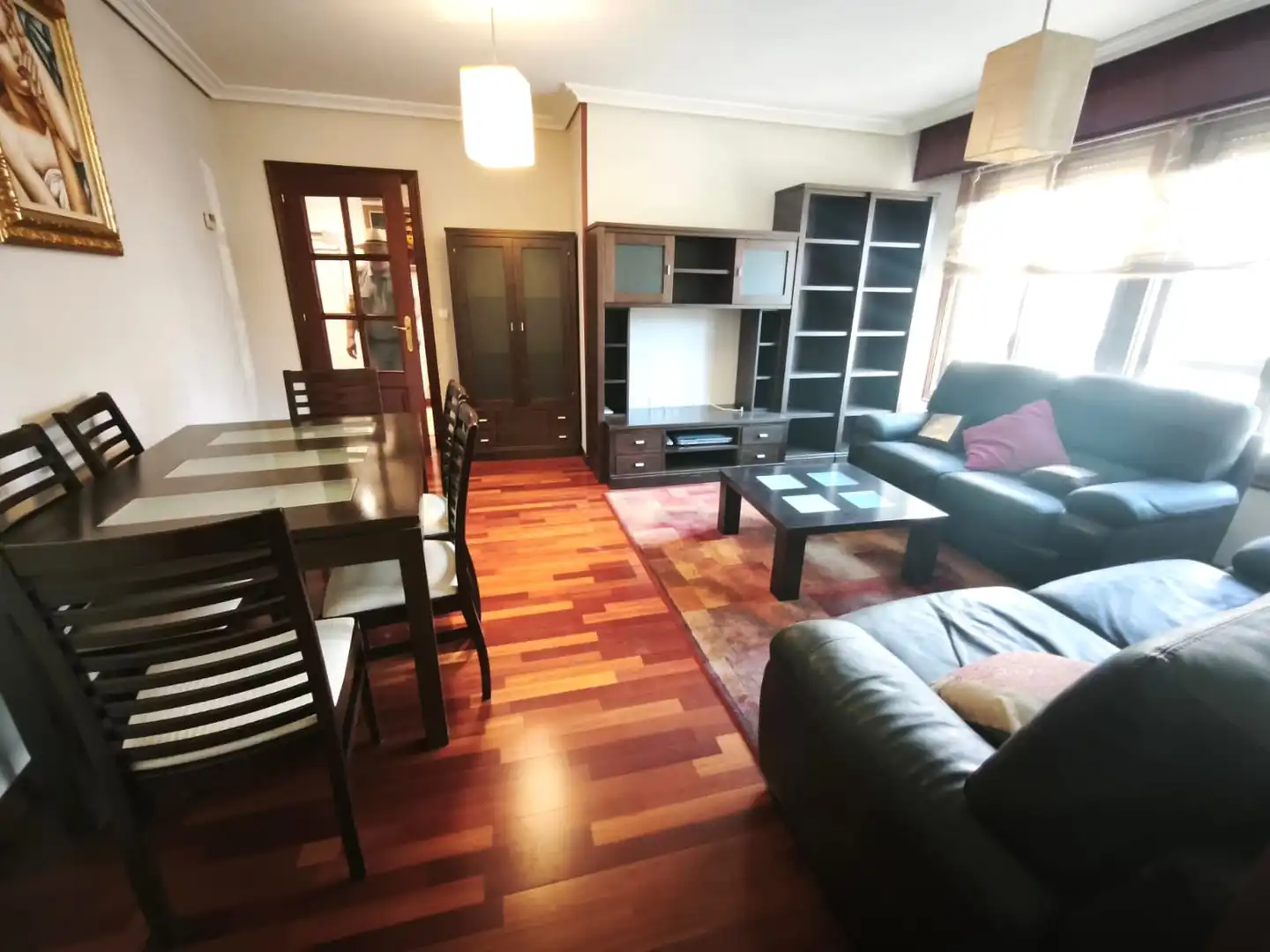 Sala de estar de Piso de alquiler en Vigo  con Amueblado