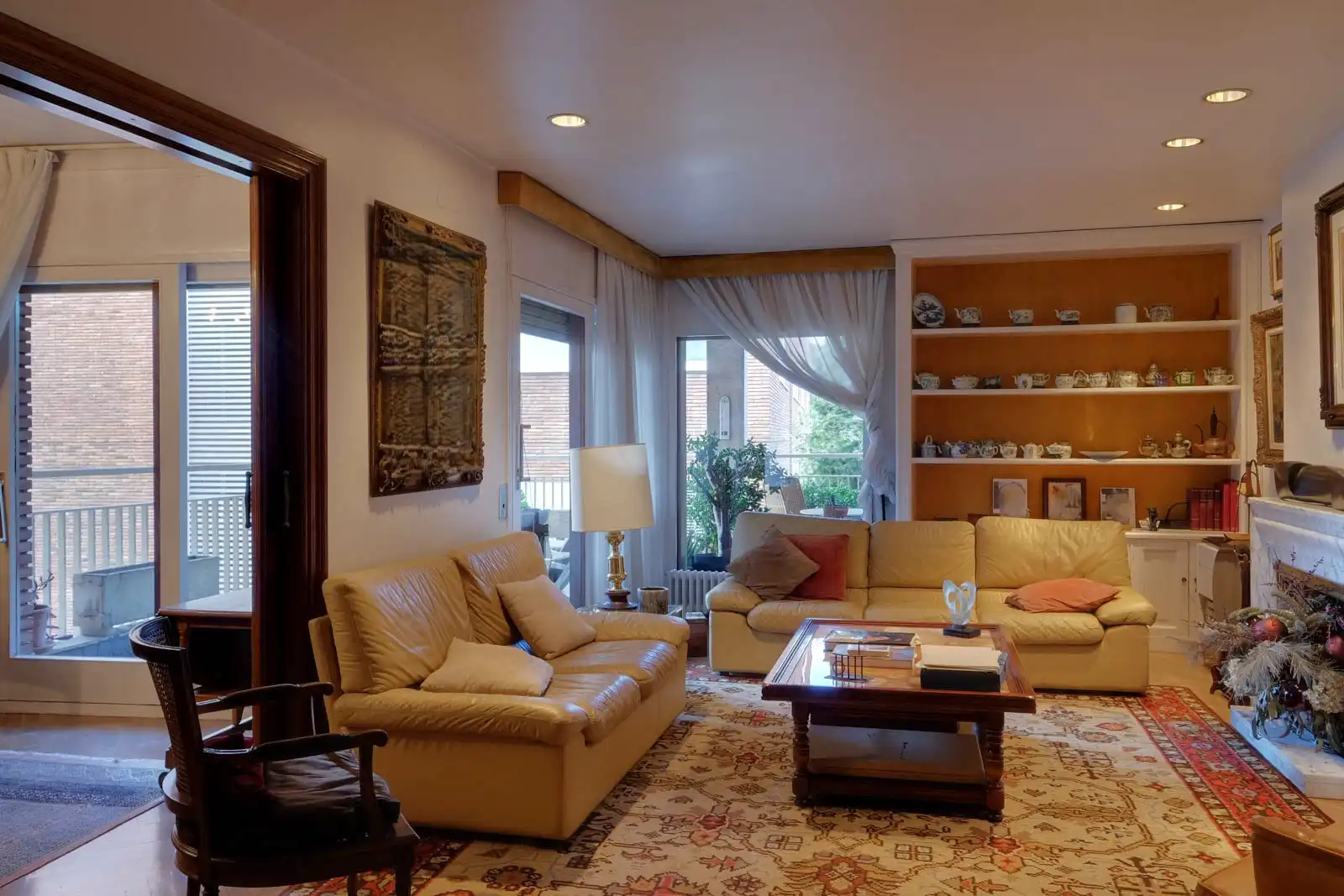 Living room of Flat for sale in Barcelona  with Air Conditioner, Heating and Terrace